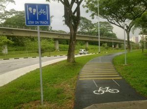 Recreational Cycling Path Source: mof.gov.sg 